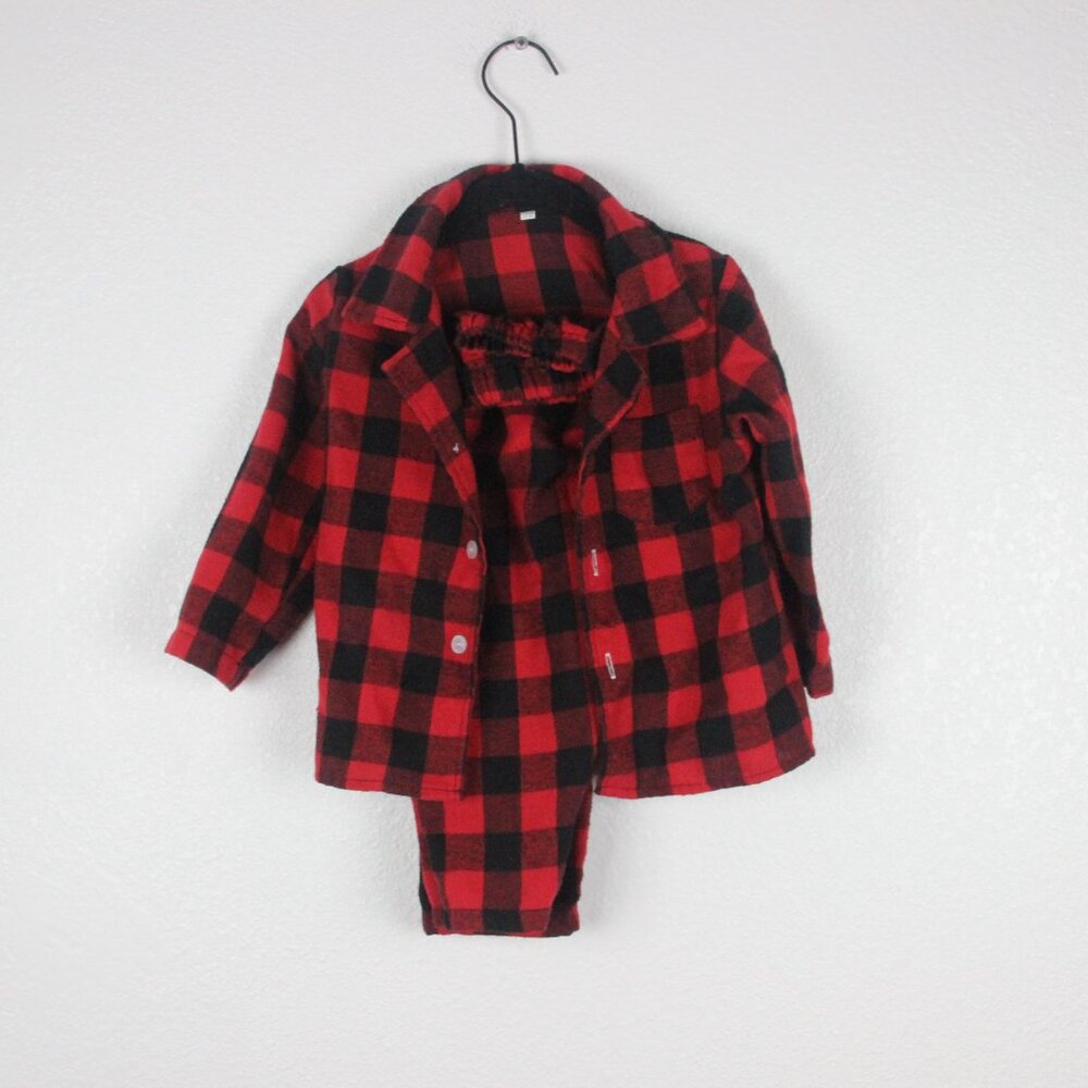 No Brand, Christmas Pajamas, Boy's, 2-3 Years Old, SOME WEAR AND TEAR
